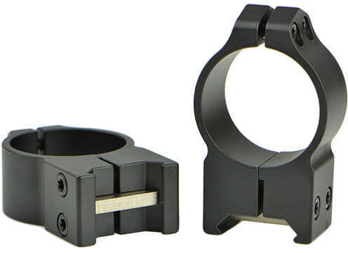 Warne 30MM High Scope Rings With Matte Black Finish Md: 215M