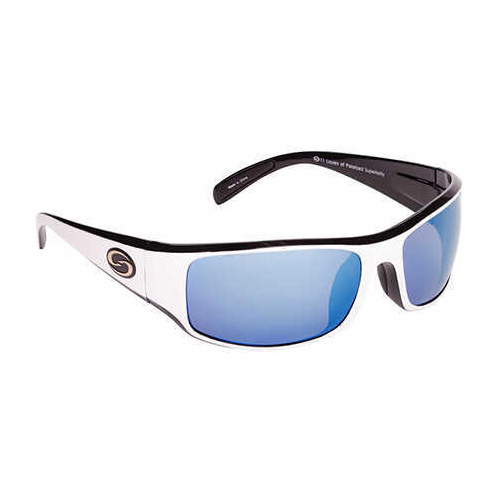 Strike King Polarized Sunglass S11 Okeechobee Shiney Wht/Blk