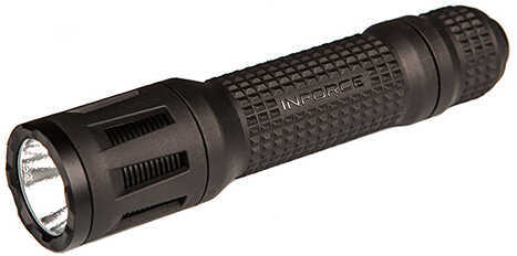 INFORCE TFx White Flashlight Constant / Momentary / Strobe Functions Polymer Body 700 Lumen Waterproof up to 66 Feet Bla