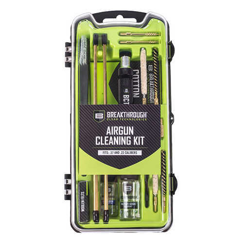 Breakthrough Clean Vision Series Cleaning Kit .17/.22 Calibers (Airgun) Md: BT-CCC-AG