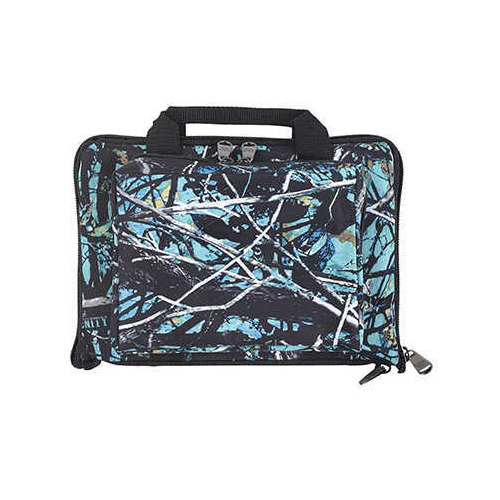 Bulldog BD915SRN Mini Range Pistol Bag Nylon 11" X 7" X 2" Serenity Camo