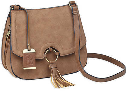 BDOG CROSS BODY PURSE W/HSTR CAMEL