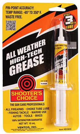 Shooters Choice High Tech Grease 10CC Syringe