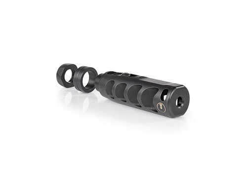 Ultradyne USA X1 Tuneable Compensator Muzzle Brake with Timing Nut Right Handed AR-15 .223 / 5.56 1/2"-28 Thread .975 Ou