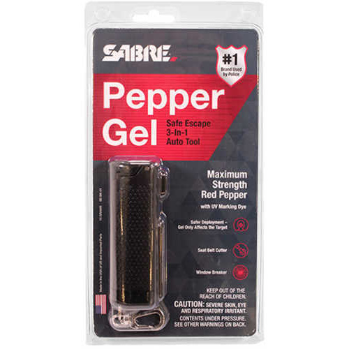 Security Equipment Corporation PEPPERGEL BELTCLUTTER WINDOWBREAKER Blk