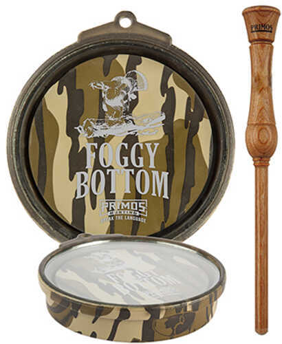 Primos PS2906 Foggy Bottom Wild Turkey Hand Glass Pot Call Mossy Oak BottomLand