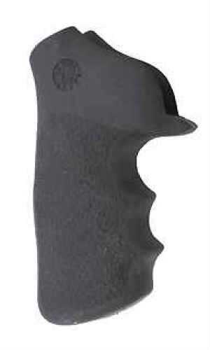 Hogue 80020 Tamer with Finger Grooves Grip Ruger GP100/Super Redhawk Rubber Black