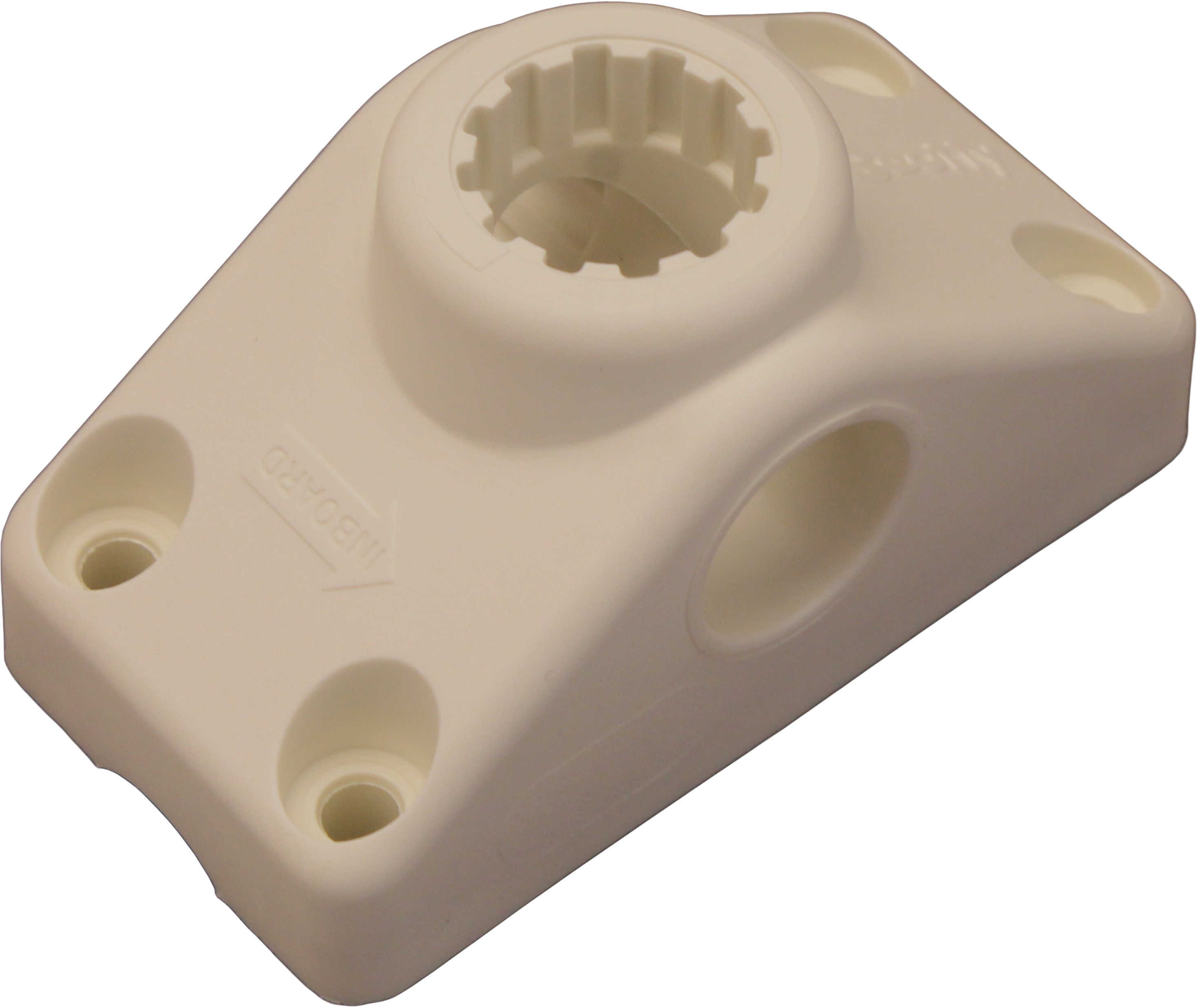 Scotty Combination Side / Deck Mount - White