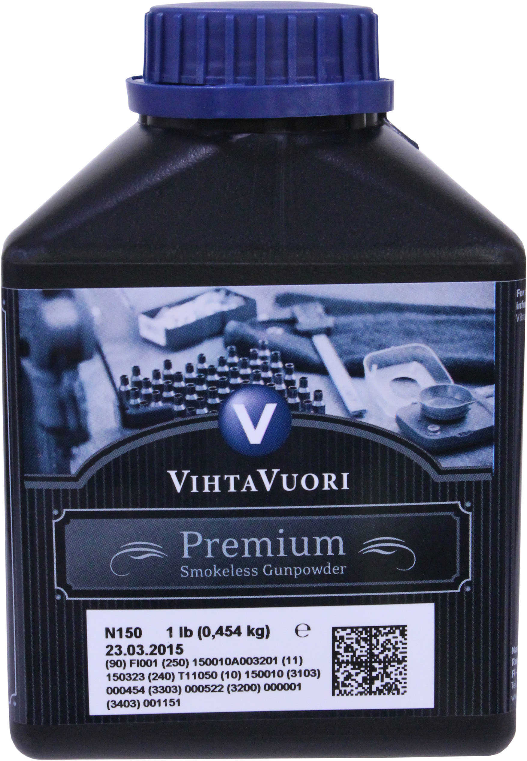 VihtaVuori N150 Smokeless Rifle Powder 1 Lb