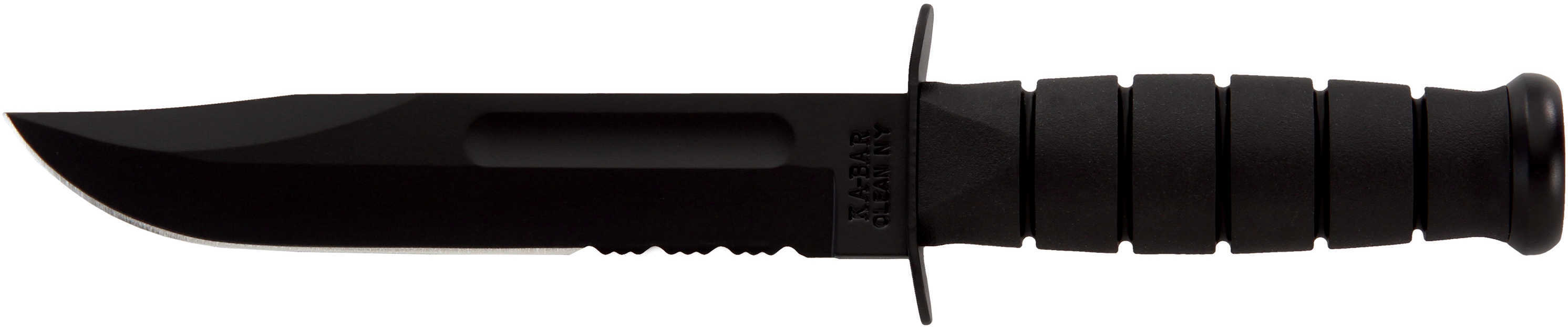 KA-BAR Knives Fight Clip SERR 7 W/NYL Blk