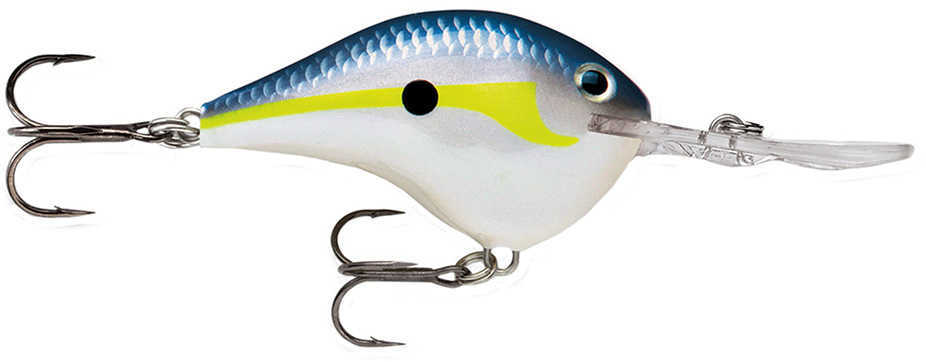 Rapala Dt Crankbait 2-1/8In 3/8Oz (6Ft) Helsinki Model: DT06HSD