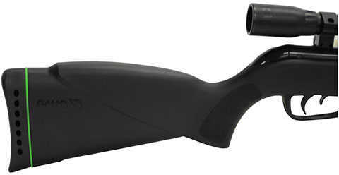 Gamo Wildcat Whisper 22 Pellet Black Finish Synthetic Stock Noise Dampening Technology 4x32 Scope Single Shot 97