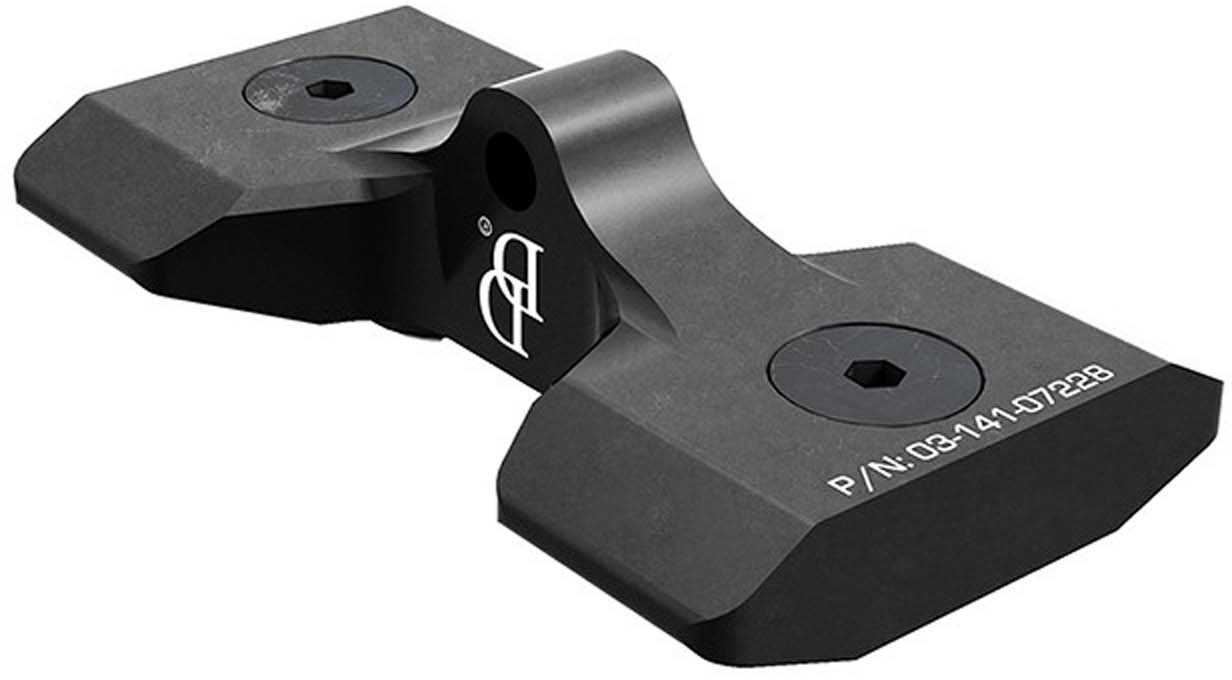 Daniel Defense 0314107228 Keymod Bi-Pod Adapter AR-15 6061-T6 Aluminum Black