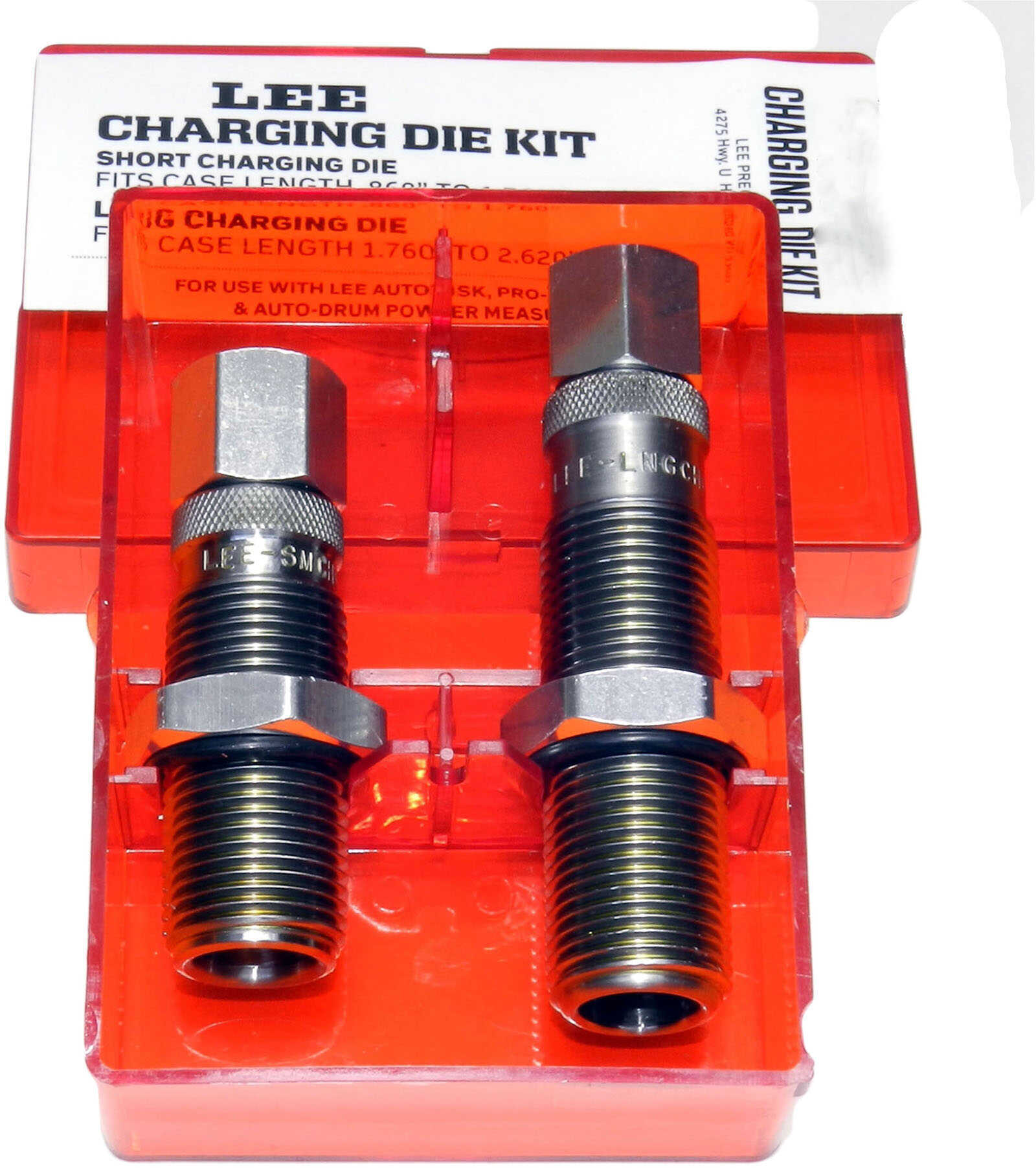 Lee Precison Charging Die Kit 90995 2-Die Set 222 Remington -Short