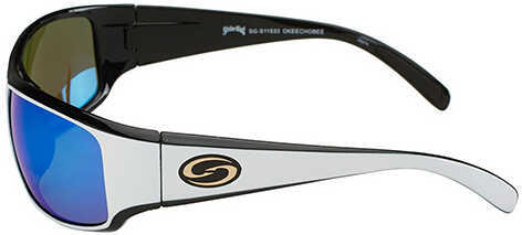 Strike King Polarized Sunglass S11 Okeechobee Shiney Wht/Blk