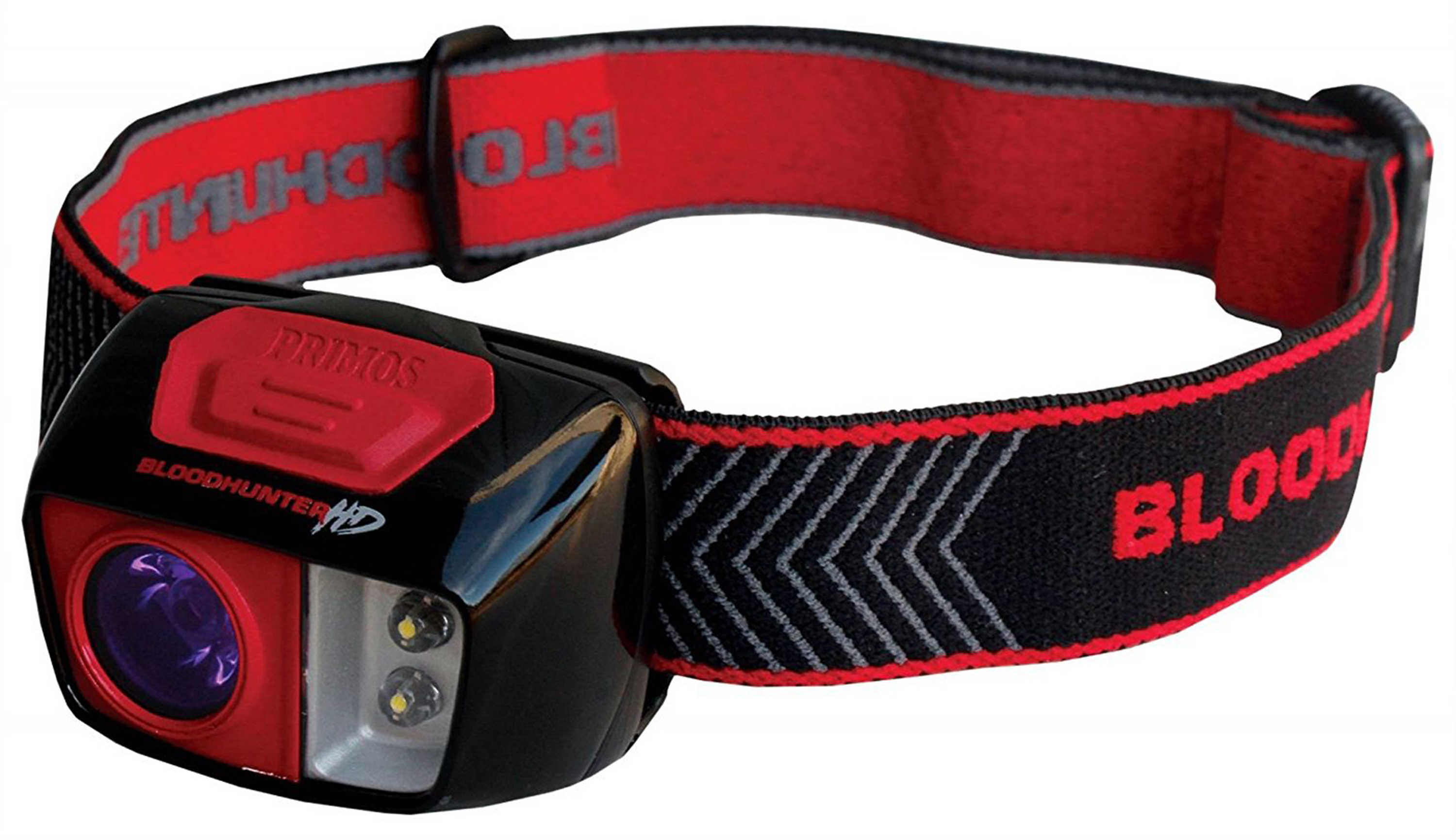 Primos Hunting BLOODHUNTER HD Head Lamp Matte Finish Black and Red 61109