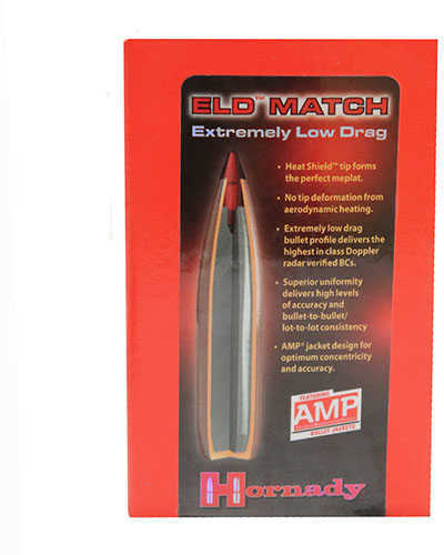 Hornady 30313 ELD Match 30 Caliber .308 155 GR 100 Box