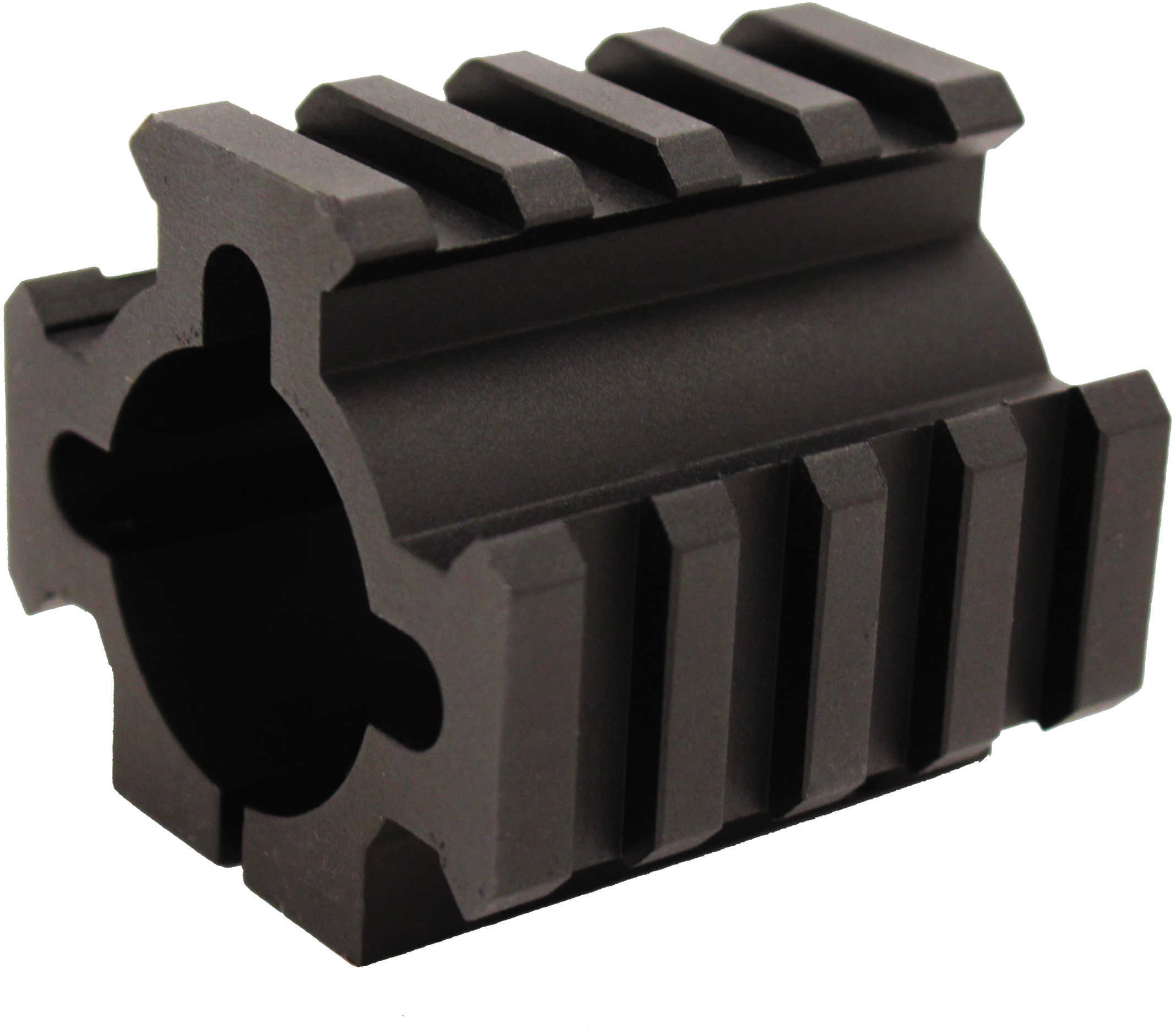 TACSTAR Rail Mount For 12 Gauge Shotgun Tube 1.8" Long Black