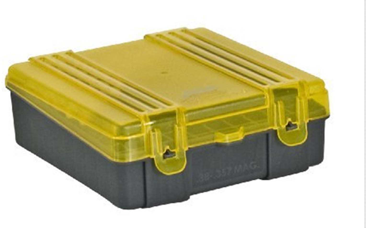 Plano Flip Top Handgun Ammo Case .357/.38