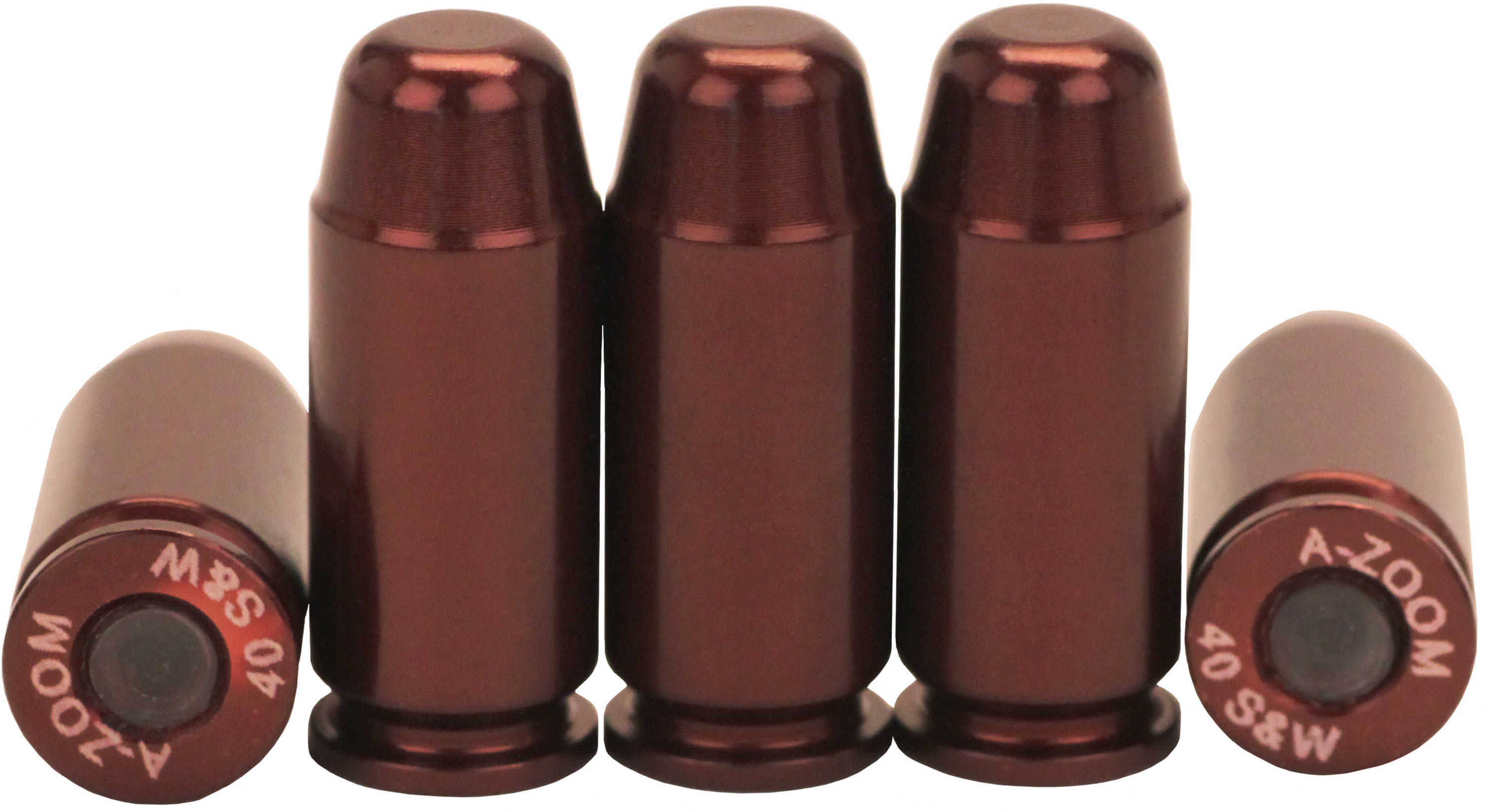 A-Zoom Metal Snap Cap . 40 S&W 5-Pack