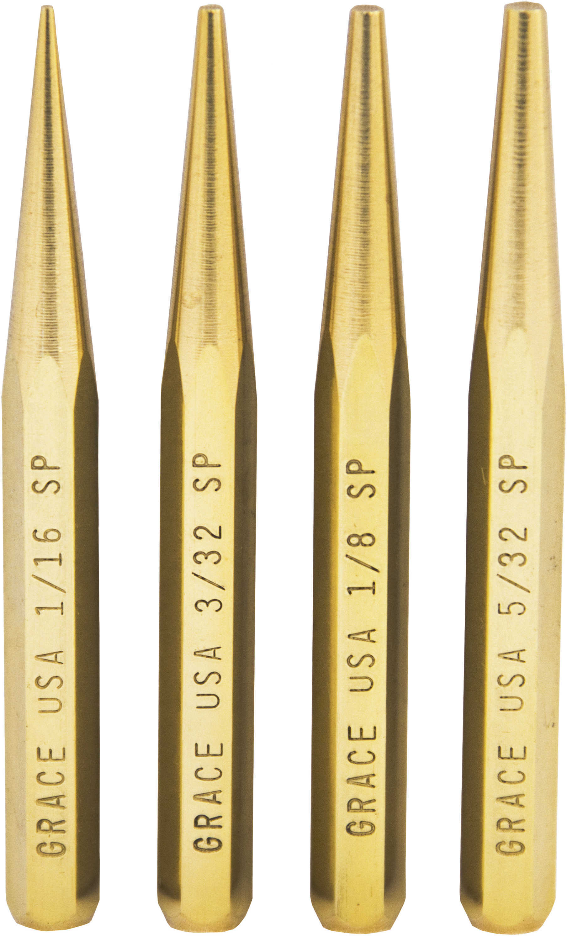 Grace USA Brass Starter Punch Set