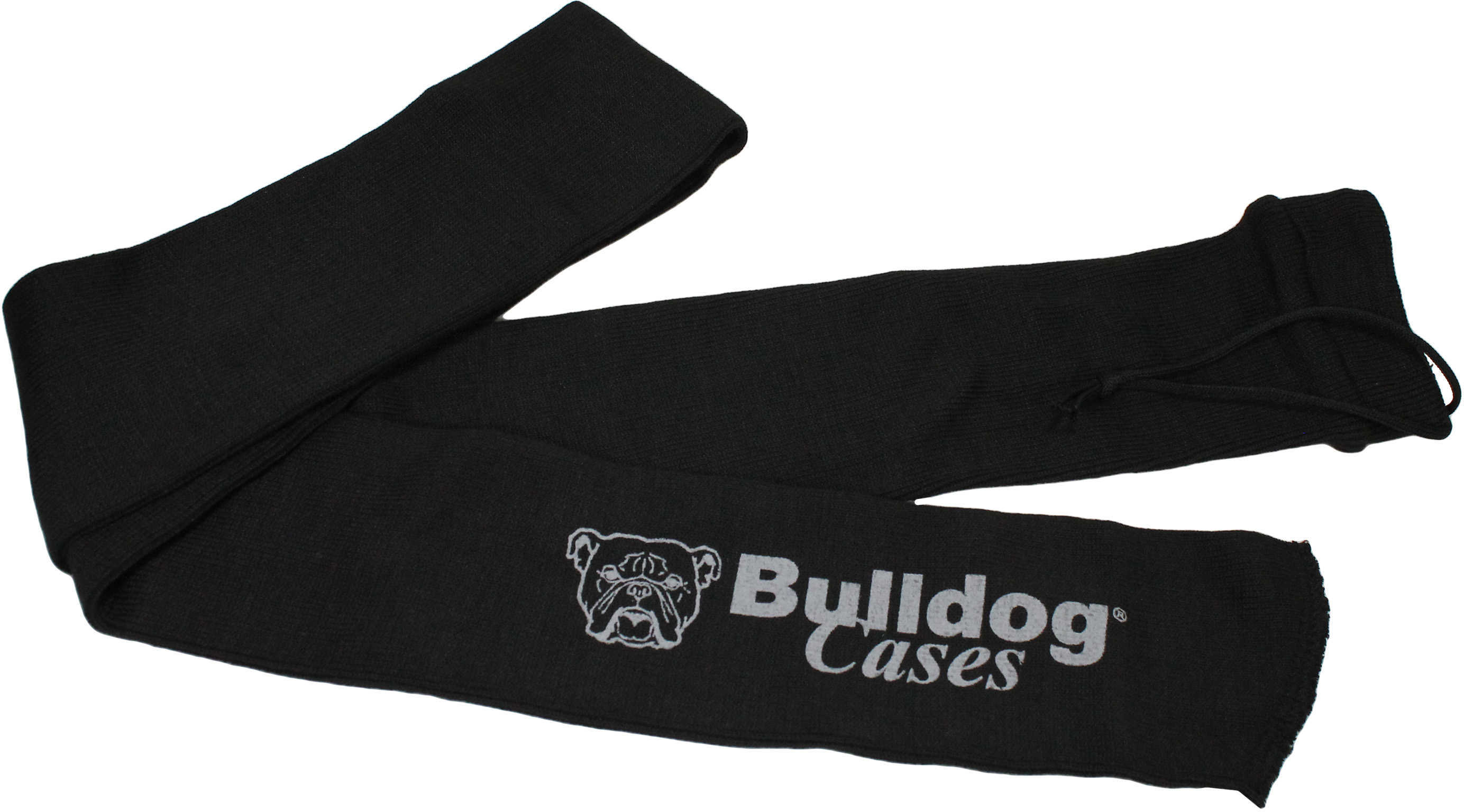 Bulldog BD156 Gun Sock Scoped Rifle/Shotgun Knit Black 52" x 4"