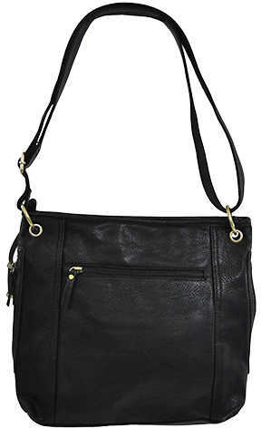 Bulldog BDP038 Cross Body Purse Shoulder Most Small Pistols/Revolvers Leather Black