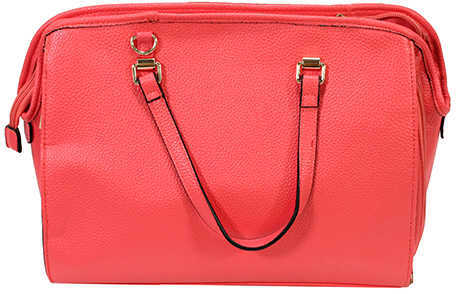 Bulldog BDP026 Satchel Style Purse Shoulder Most Small Pistols/Revolvers Leather Coral