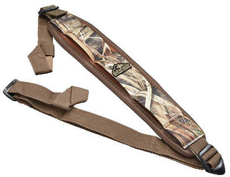 Butler Creek 190024 Comfort Stretch Shotgun 44" Mossy Oak Shadow Grass Blades 2.50" Neoprene