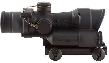 Trijicon 100432 ACOG 4x 32mm Obj 36.6 ft @ 100 yds FOV Black Matte Finish Illuminated Crosshair 300 Blk Green