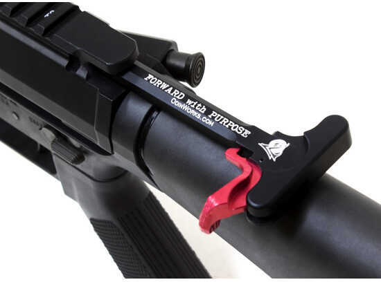 Odin Extended Charging Handle Red For AR-15