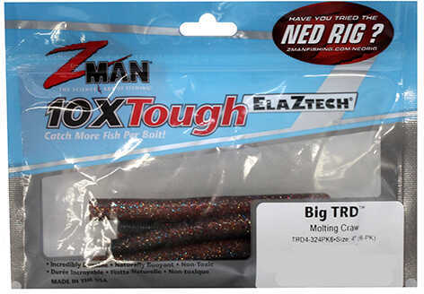 ZMAN FINESSE TRD 4" 6PK MOLTING CRW