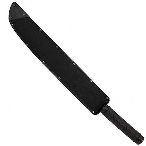 Cold Steel Cs-97TKLZ Tactical Wakizashi 18" Black Matte Baked-On Anti Rust 1055 Carbon Blade/ Polypropylene