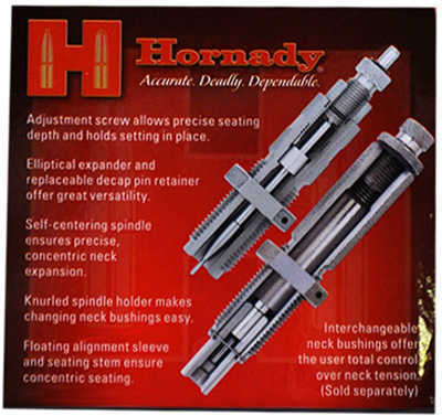 Hornady 544399 Match Grade Die Set 338 Lapua Mag