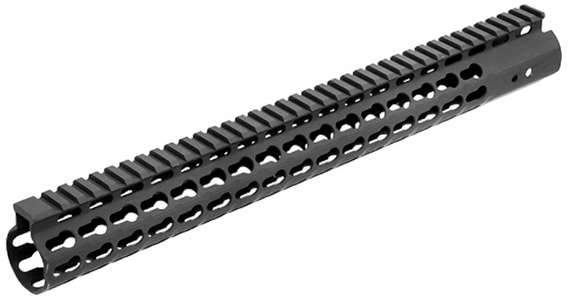 UTG Pro MTU019SSK AR15 Super Slim Keymod Rifle 6061-T6 Aluminum Black Hard Coat Anodized