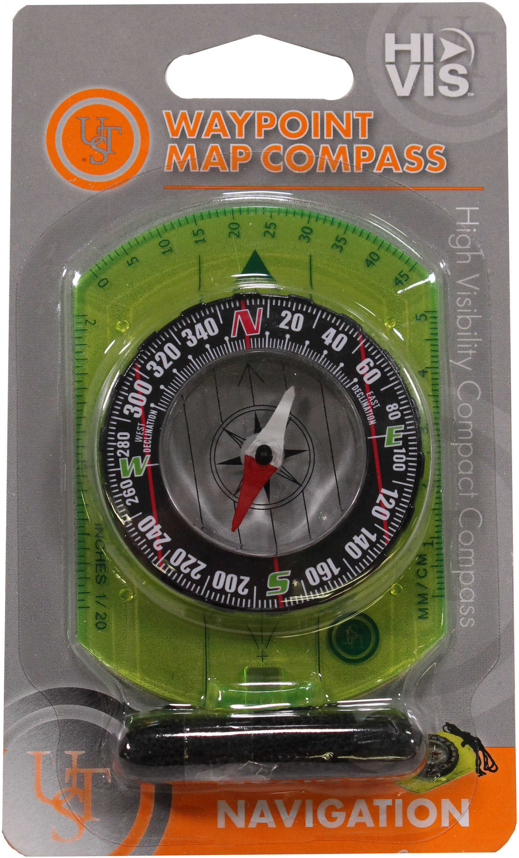 UST Hi Vis Waypoint Map Compass