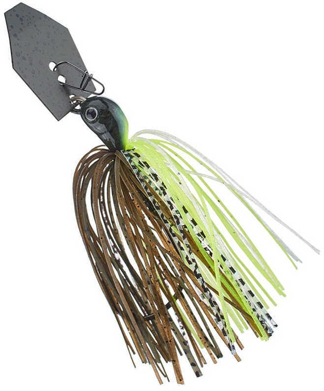 Z-Man Chatterbait Jack Hammer Jig, 3/8 Ounce, BHite Delight, Pack of 1 Md: CBJH38-08