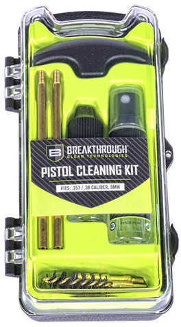 Breakthrough Clean BTECC Vision Series Pistol Cleaning Kit 9mm/38/357 Cal