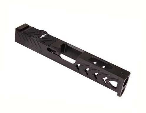 Patriot Ordnance Factory 01432 for Glock 34 Gen3 Stripped Slide 17-4 Stainless Steel Black Nitride