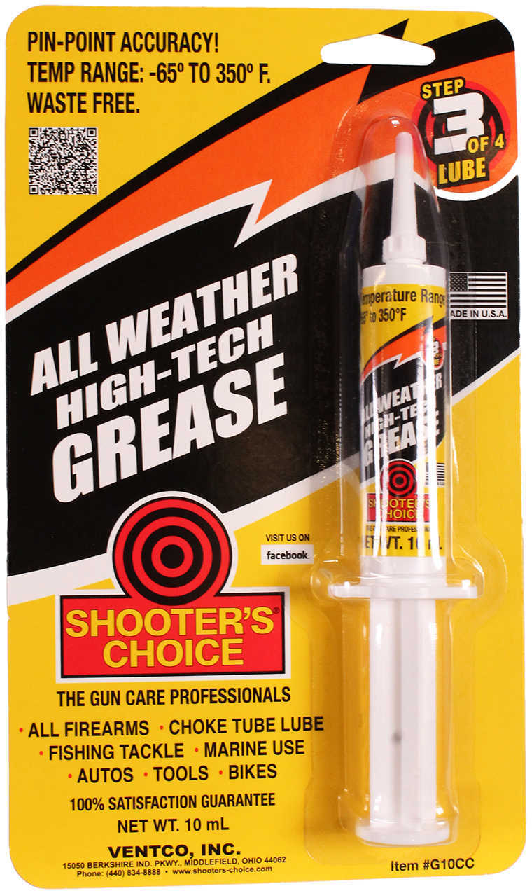 Shooters Choice High Tech Grease 10CC Syringe