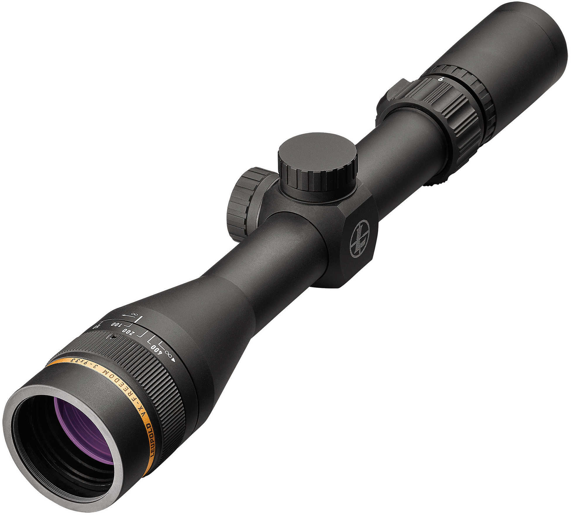 Leupold 175075 VX-Freedom EFR 3-9x33mm Obj 35.70-13.60 ft @ 100 yds FOV 1" Tube Black Matte Finish Duplex (SFP)