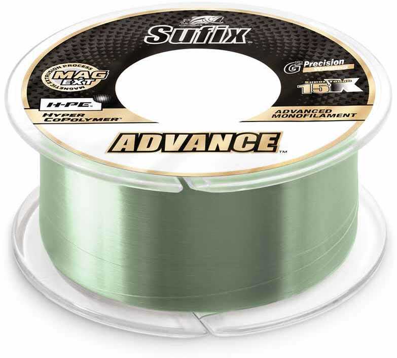 Sufix Advance&reg; Monofilament - 17lb - Low-Vis Green - 330 yds