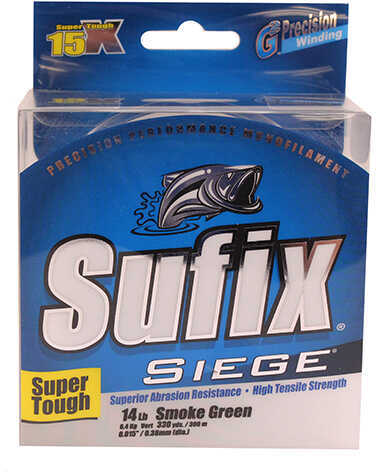 Sufix Siege Line 330Yd 14# Green Md#: 662-114G