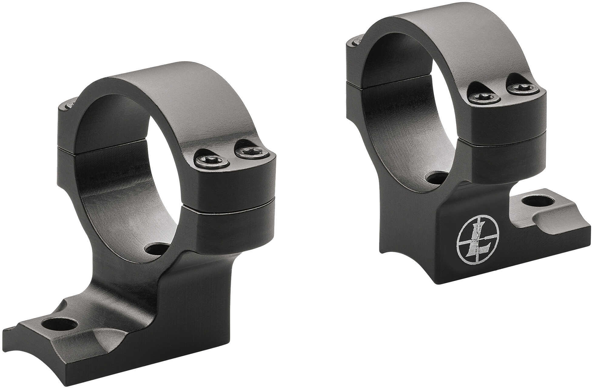 Leupold 171100 BackCountry 2-Piece Base/Rings For Savage 10/110 Round Receiver 1" Ring Medium Black Matte Finish