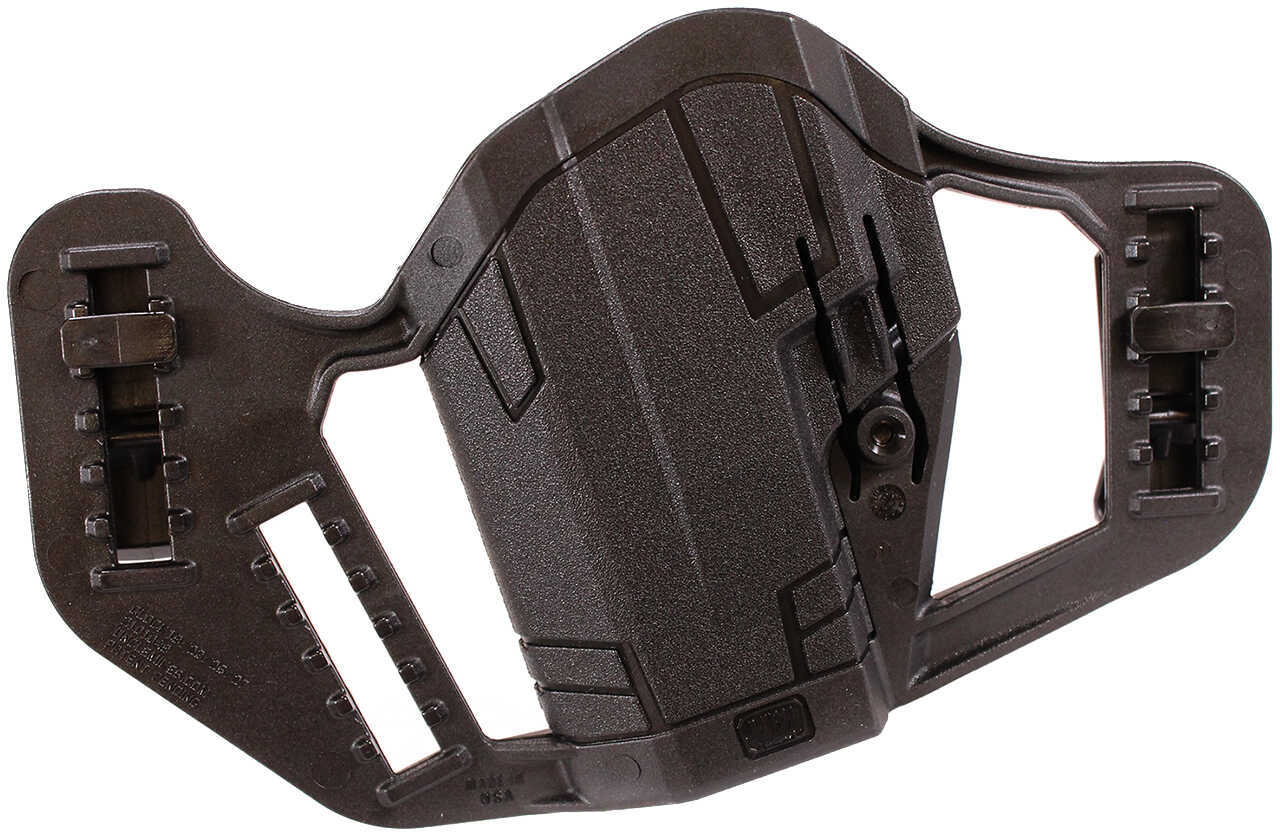 Uncle Mikes 79210 Apparition Hip Holster Black Synthetic IWB/OWB for Glock 19/23/26/27 Ambidextrous Hand