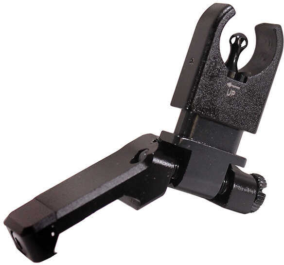 Ultradyne C4 Offset Folding Front Sight AR-15 Black Steel