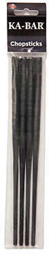 KABAR Chopsticks Black 9.5" Grilamid Are Sold As Four Pack Providing Two Sets Of American-Made Dishwasher