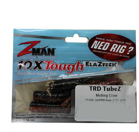 ZMAN FINESSE TRD TUBEZ 6PK MOLT CRW