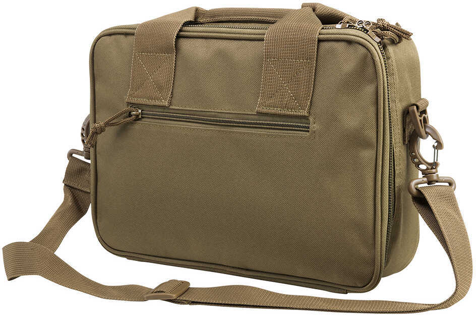 NCStar CPDX2971T Double Pistol Range Bag Case Tan