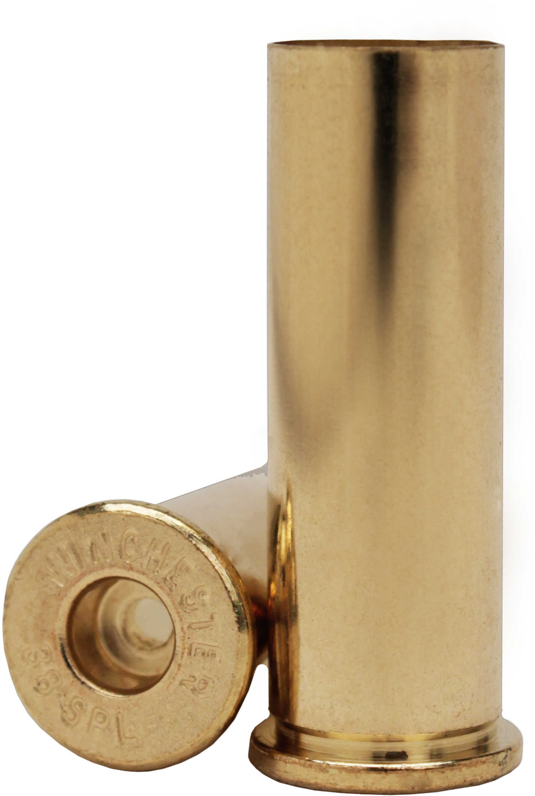 Winchester Unprimed Brass Handgun Cartridge Cases 100/ct .38 Spl